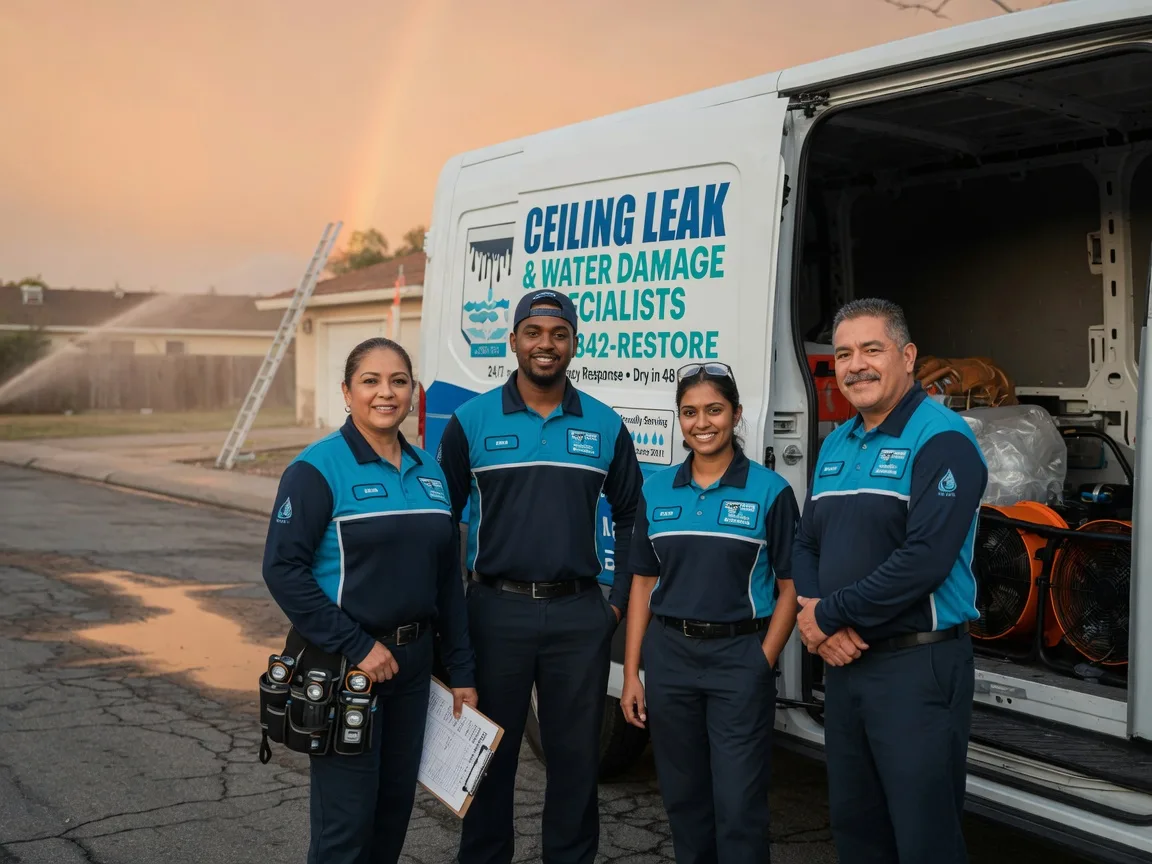 Ceiling Leak Cleanup company in Meadowview, VA